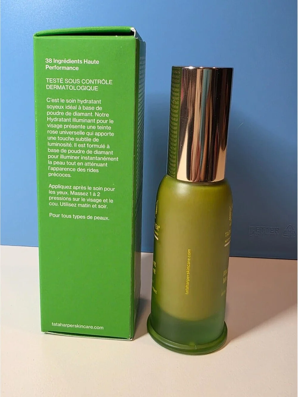 Tata Harper Illuminating Moisturizer Hyaluronic Acid Diamond Infused 1 fl.Oz